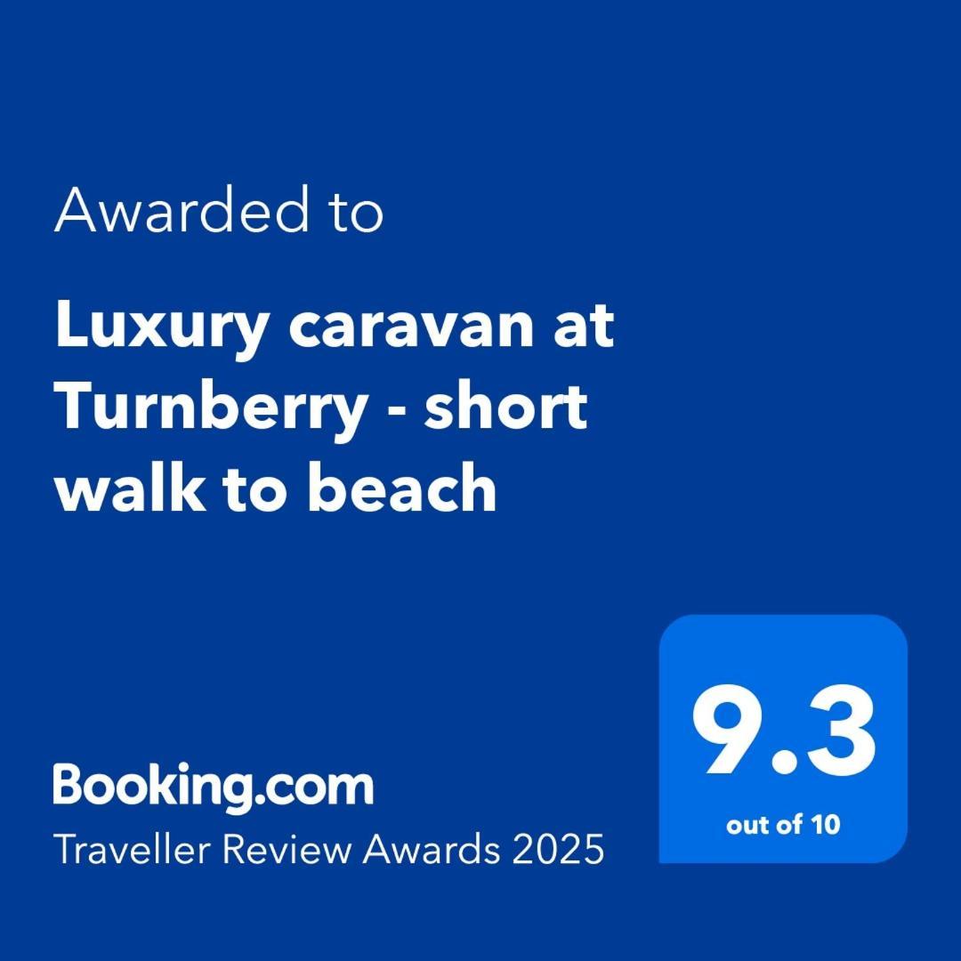 Luxury Caravan At Turnberry - Short Walk To Beach غيرفان المظهر الخارجي الصورة
